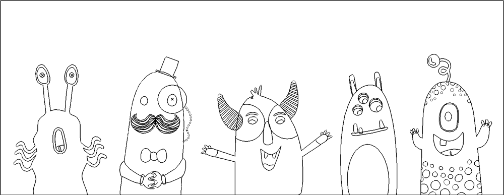 hand puppet monsters - image 2 - student project