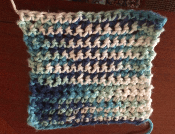 Ocean washcloth - image 1 - student project