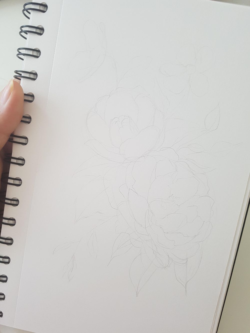 Floral Ink Drawing 101: Line, Depth and Texture - image 1 - student project