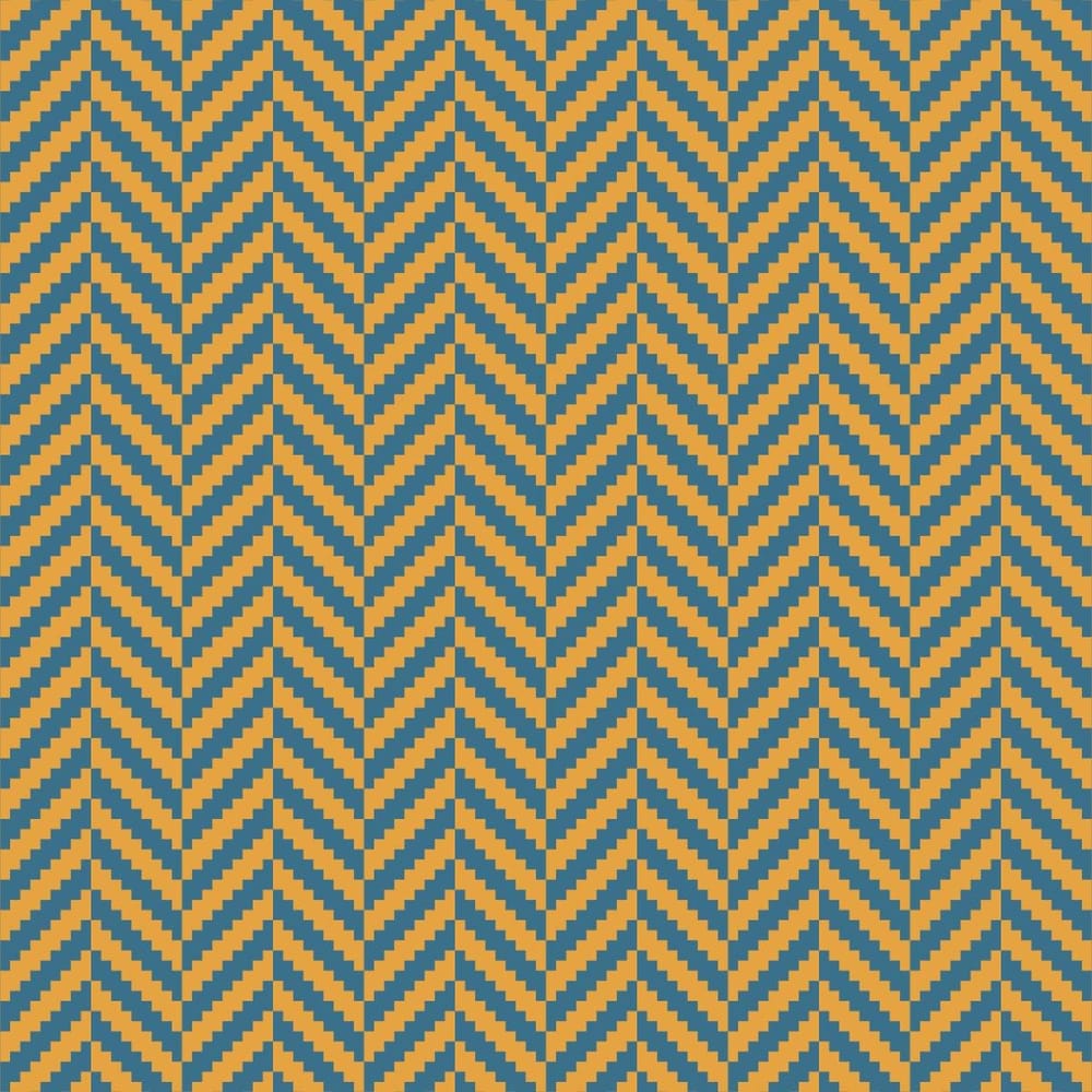 Twill weave herringbone pattern - image 1 - student project