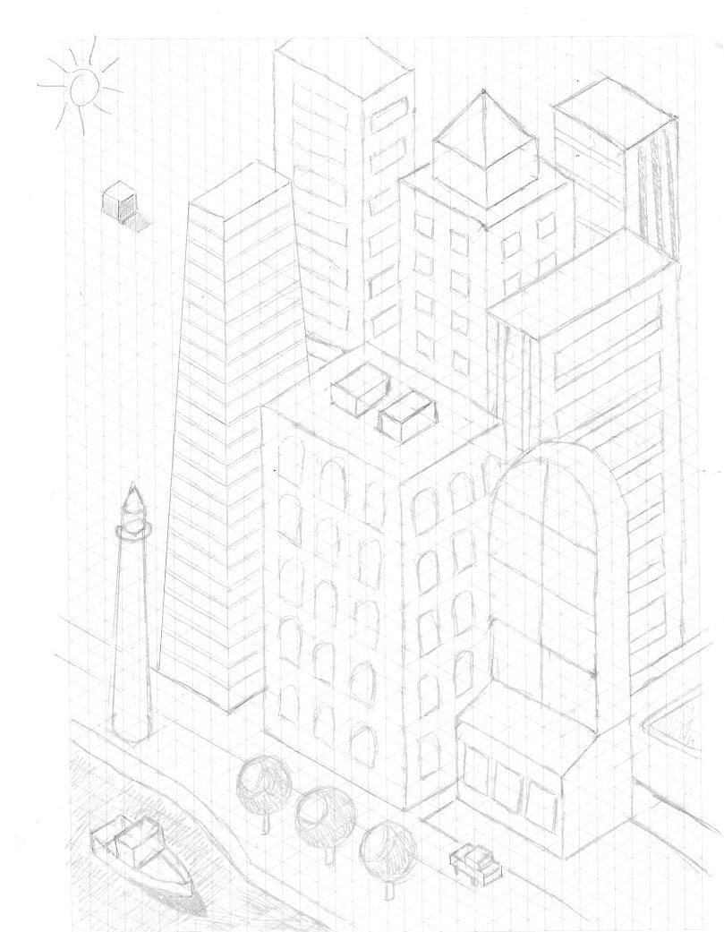 Isometric block - image 2 - student project