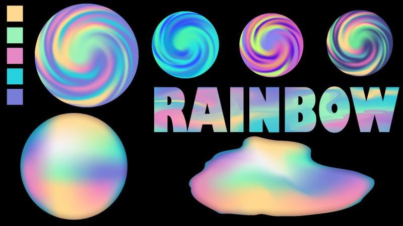 Gradient shapes - image 1 - student project