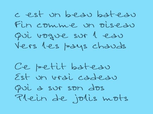 Creating a font - image 3 - student project