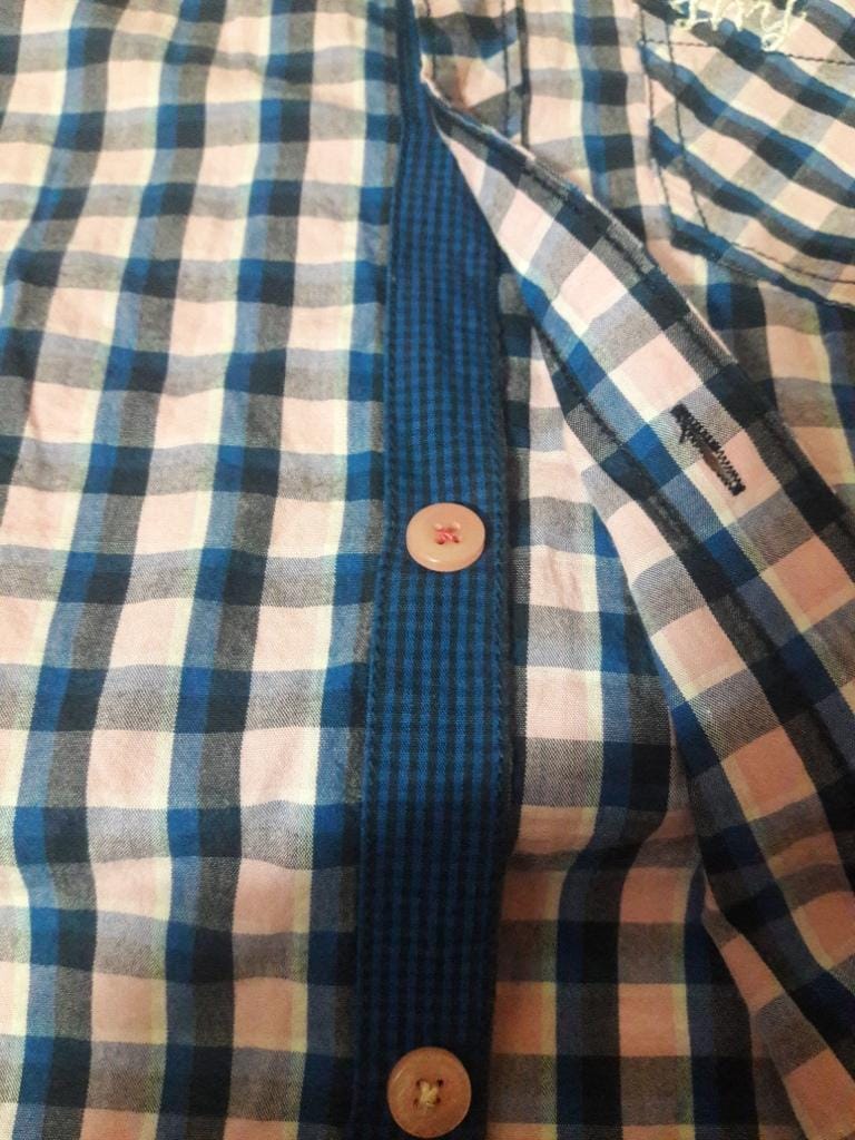 I have mended my son's shirt button - image 4 - student project