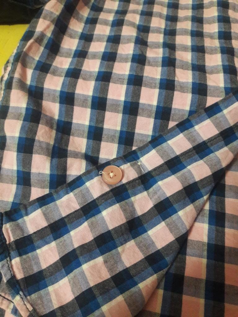I have mended my son's shirt button - image 2 - student project
