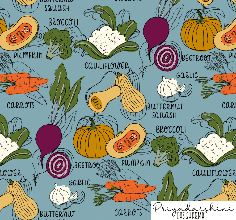 Autumn Veggies - image 1 - student project