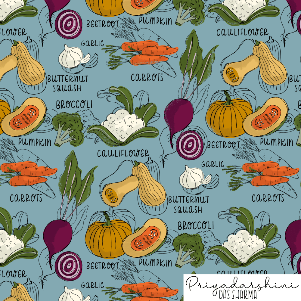 Autumn Veggies - image 2 - student project