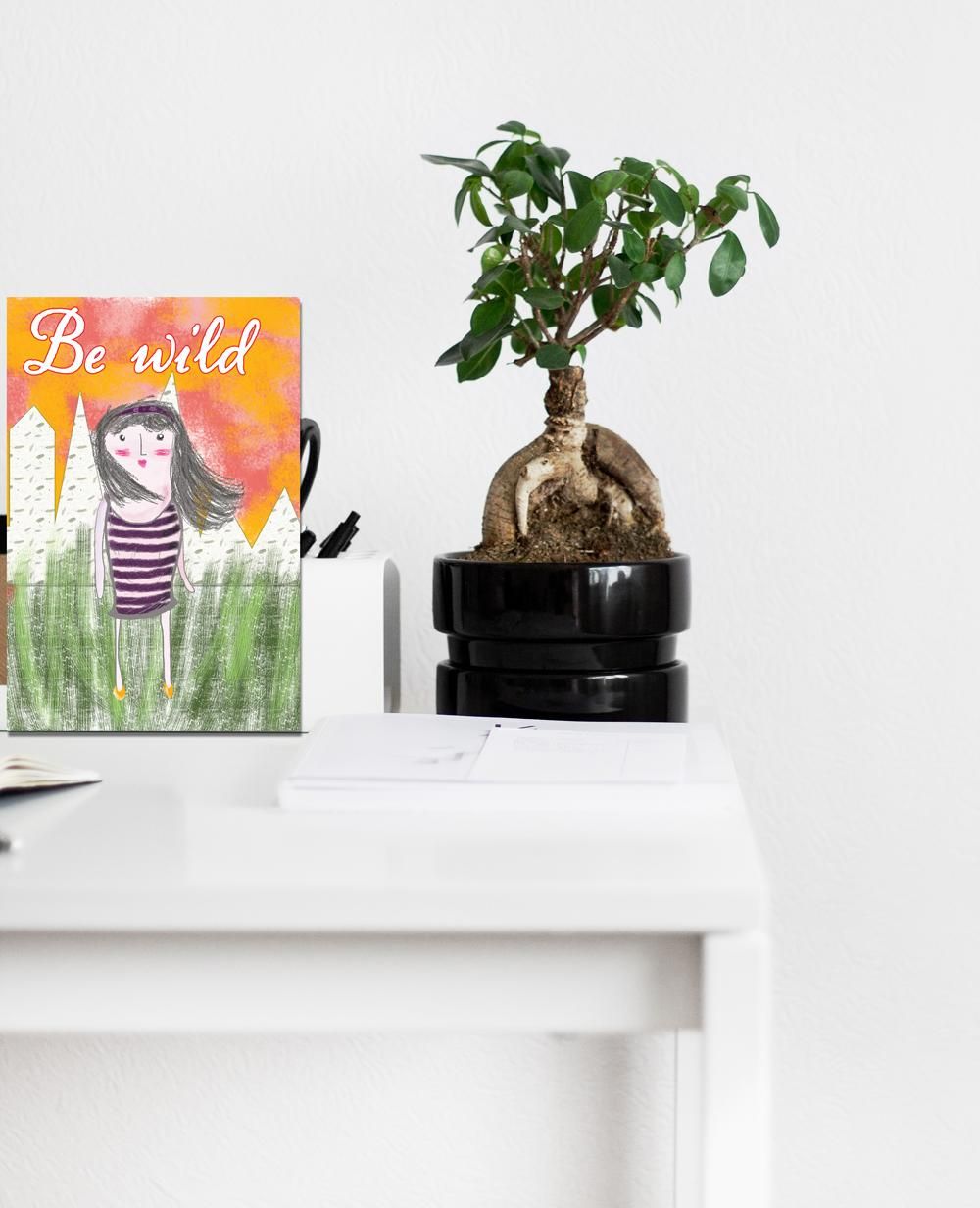 Showing your artworks and items on a ready made background - image 3 - student project