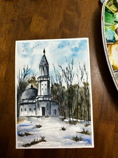 Winter landscapes - image 1 - student project