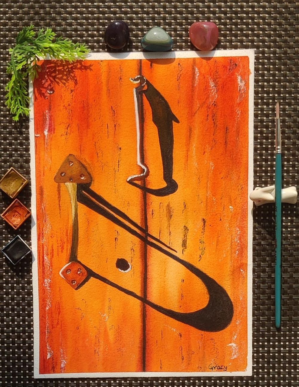 Painting Stunning Rustic Doors with Geethu - image 1 - student project