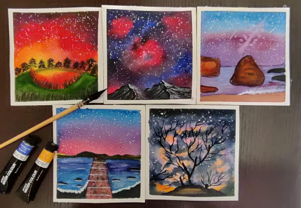 50 days watercolor challenge - image 9 - student project