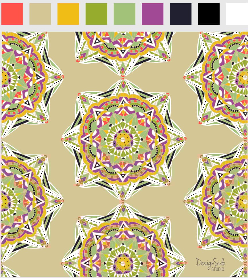Many Mandalas - image 2 - student project