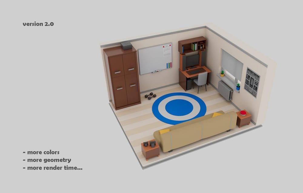 Maya in my Room - image 2 - student project