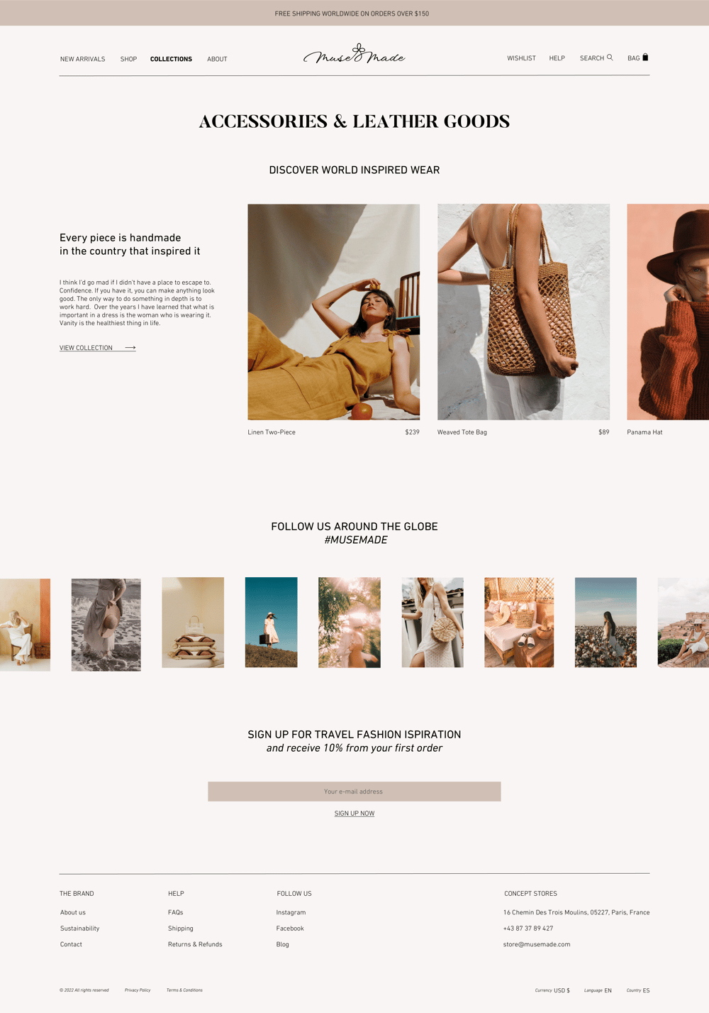 Muse Made fashion brand identity - image 9 - student project