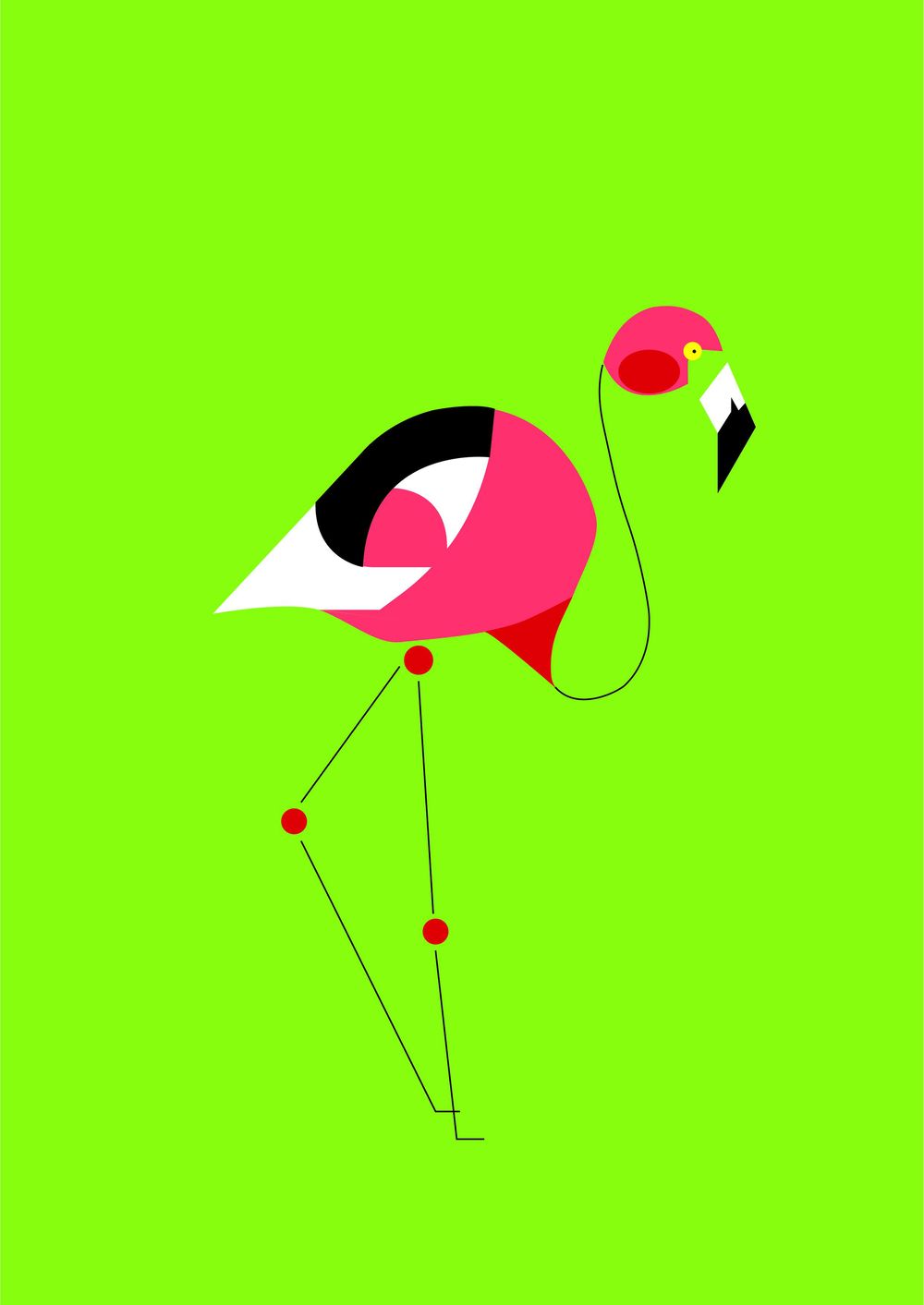 Ilustraciones geométricas de animales - image 1 - student project
