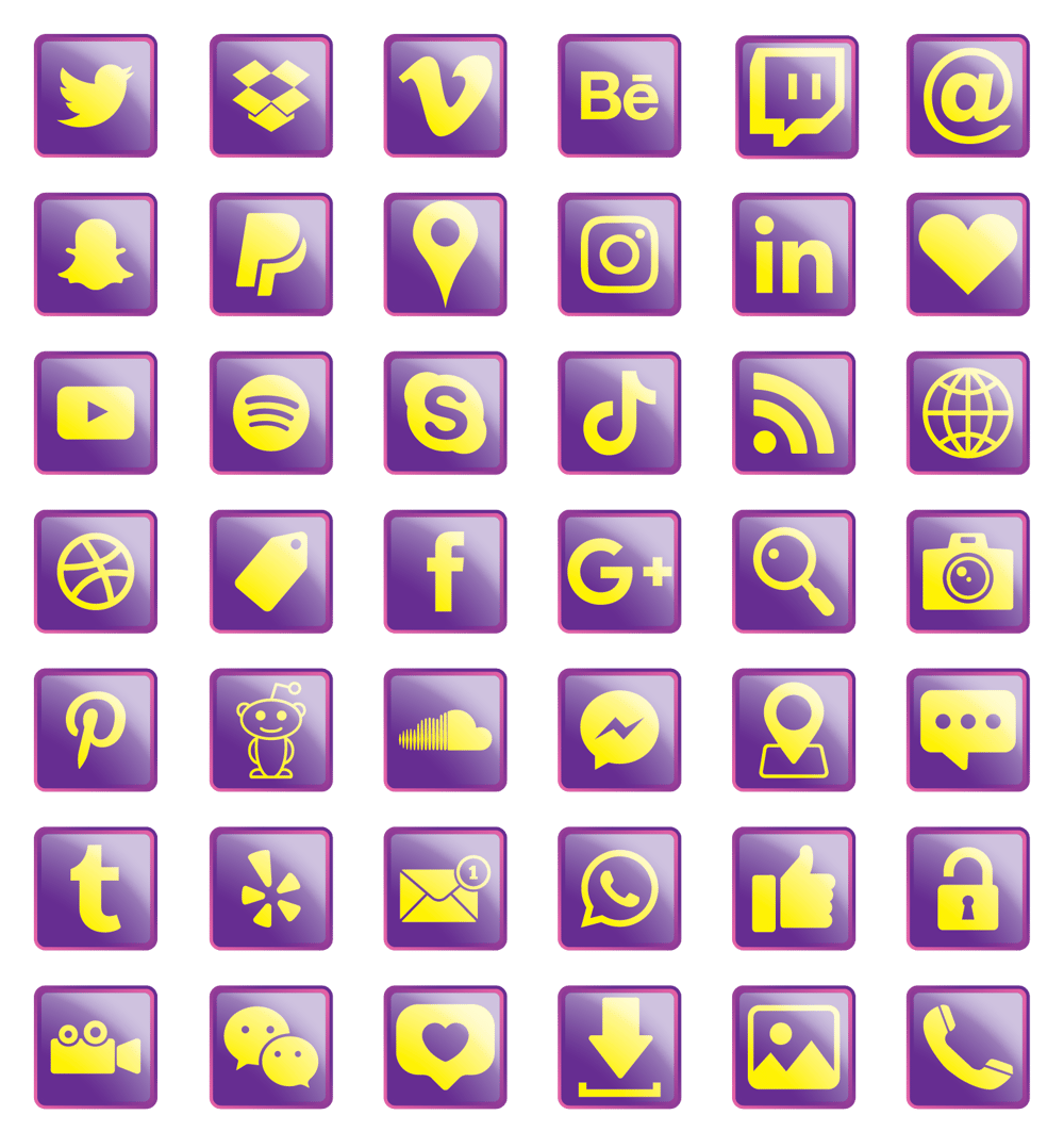 Social Media Icon Set - image 5 - student project
