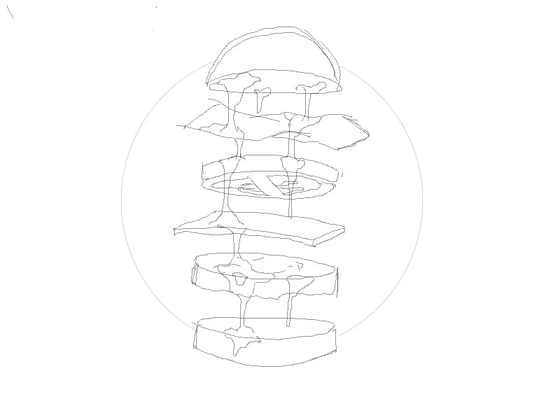 Anatomy of a Cheeseburger Pin - image 1 - student project
