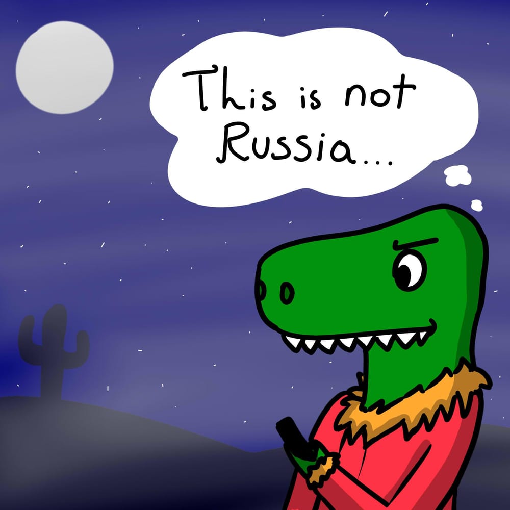 He just wanted to get to Russia :( - image 1 - student project