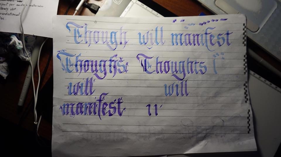 Thoughts will manifest!!! - image 3 - student project
