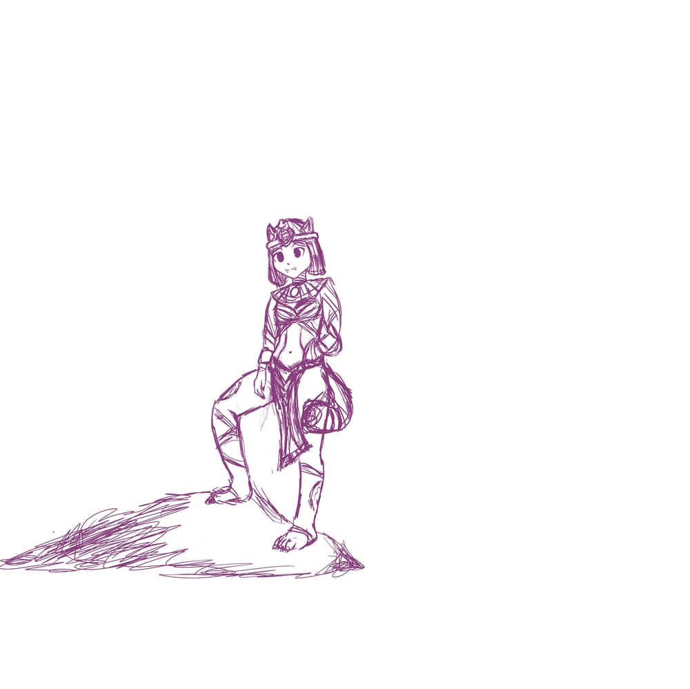 manga sketches based on reference images - image 1 - student project