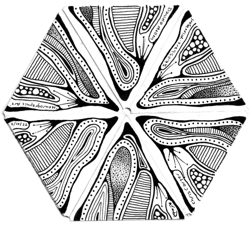 Neurographic Art Practice - image 5 - student project