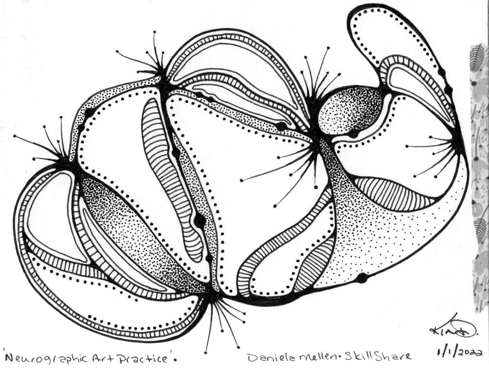 Neurographic Art Practice - image 1 - student project