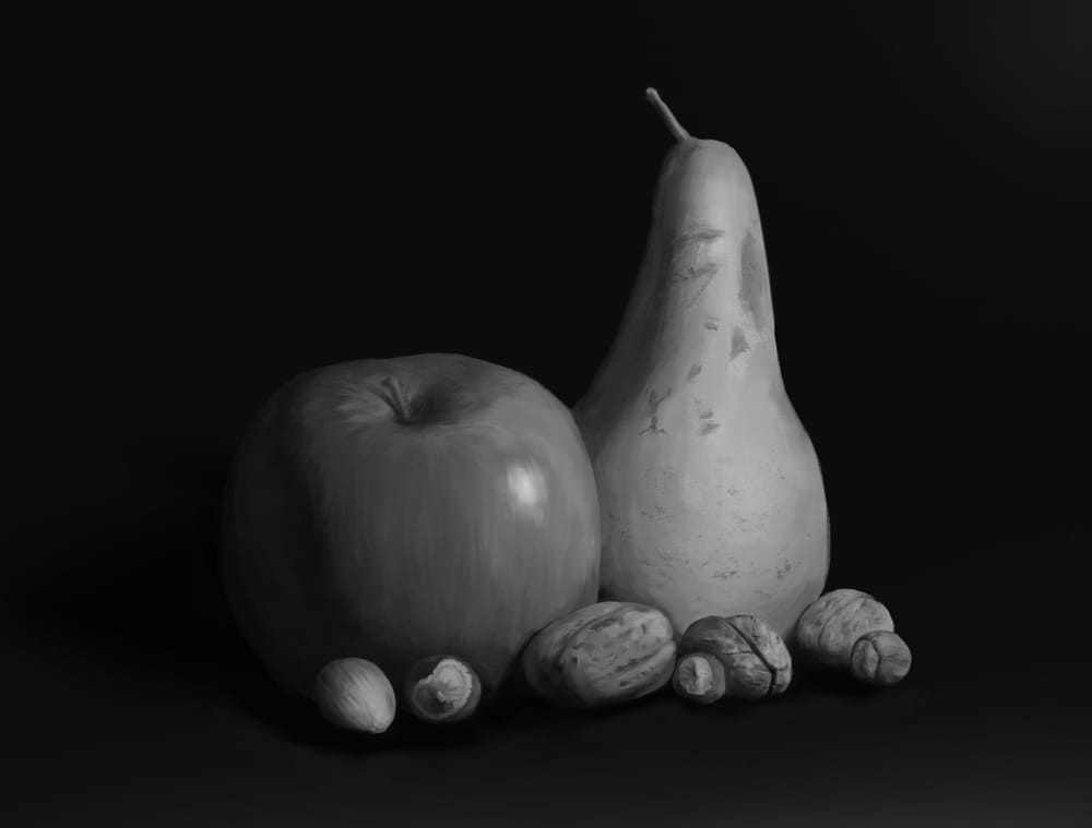 Still Life - Fruits and Nuts - image 2 - student project