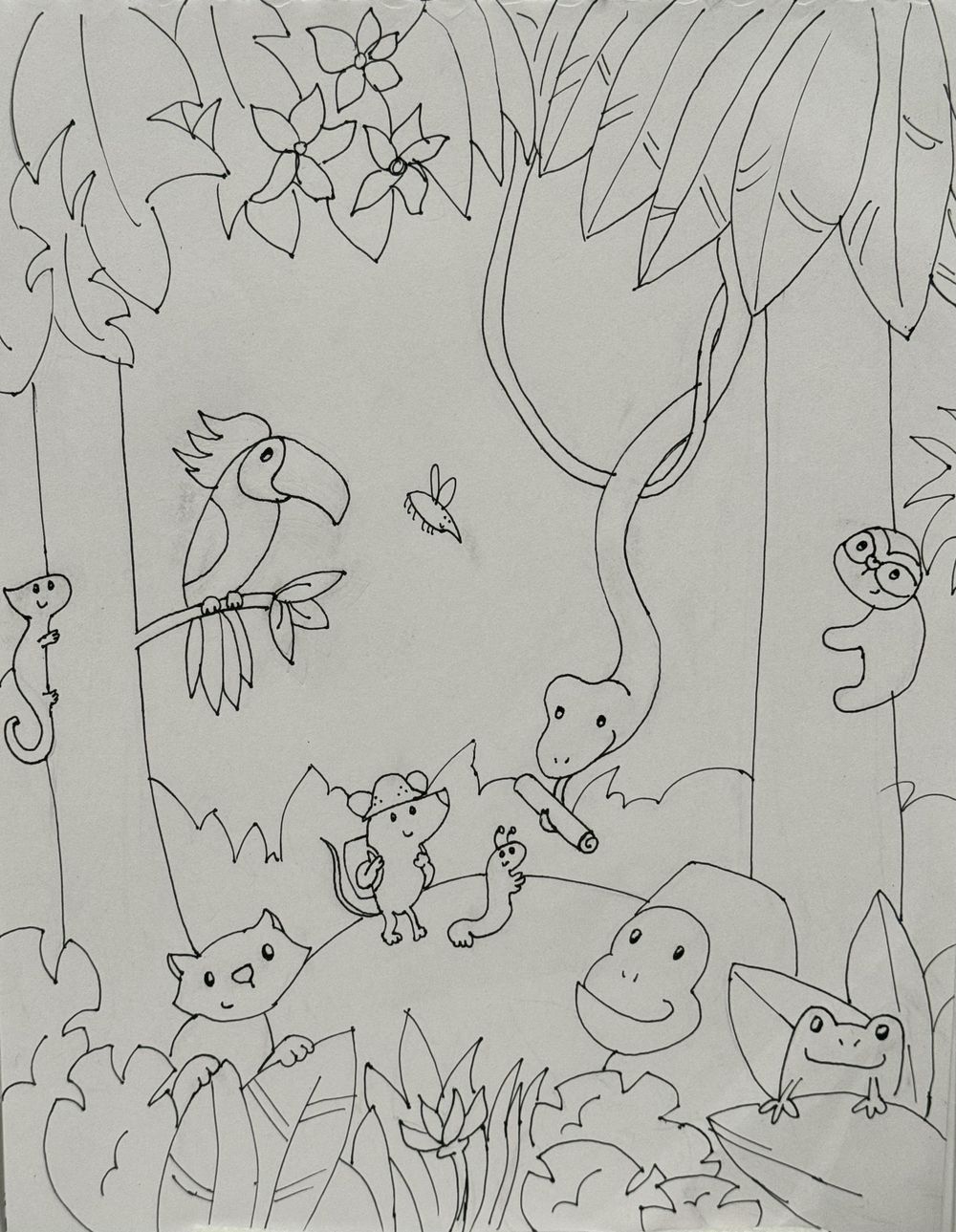 Lost in the jungle! - image 1 - student project