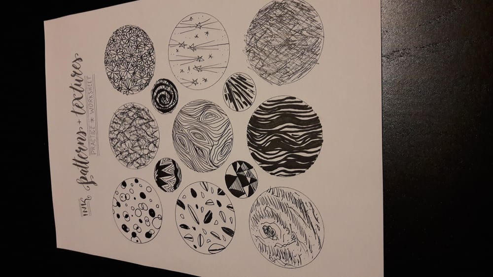 Inking exercises - image 3 - student project