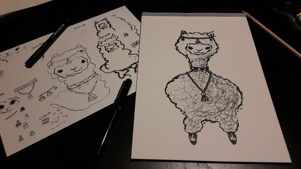 Inking exercises - image 5 - student project