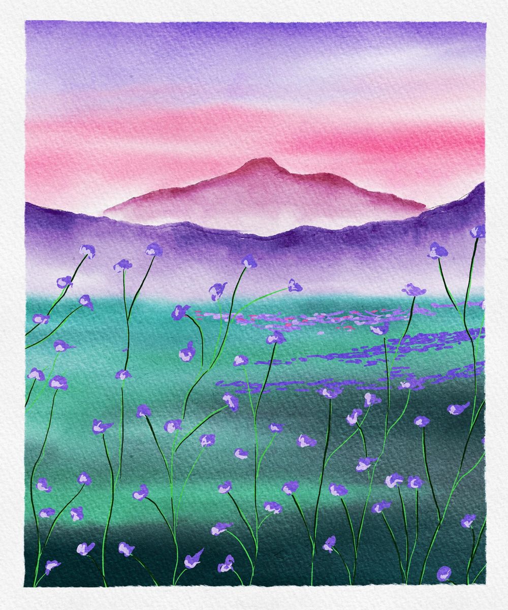 World Watercolour Month Challenge - image 1 - student project