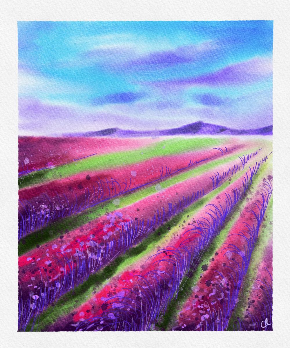 World Watercolour Month Challenge - image 4 - student project