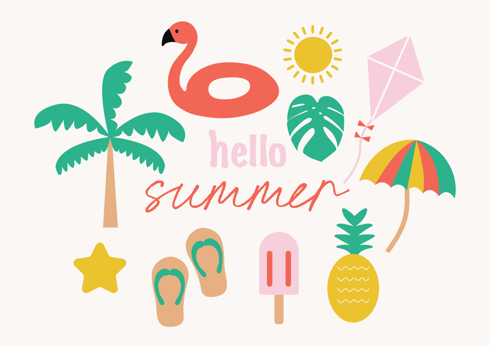 Fun Summer Art Print - image 1 - student project