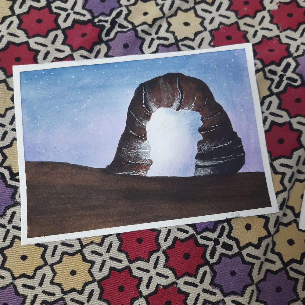Watercolor Galaxies : Must Know Techniques for Landscape Paintings - image 1 - student project