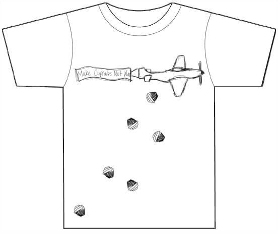 Rough Sketches for T-shirt Design - image 1 - student project