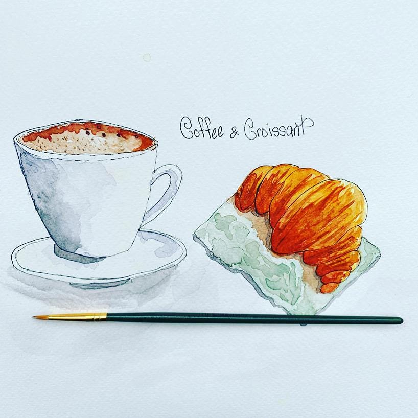 Cappuccino & Croissant - image 1 - student project