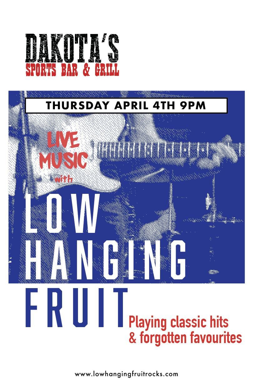 Low Hanging Fruit Gig Poster - image 1 - student project