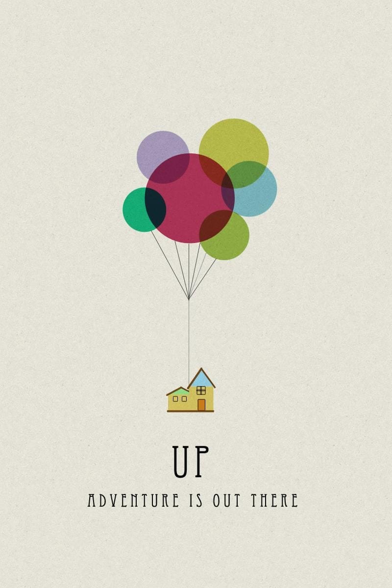 My Retro UP Movie Poster - image 1 - student project