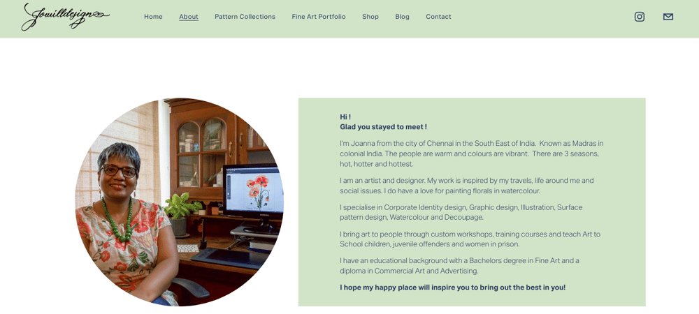 My website - image 1 - student project