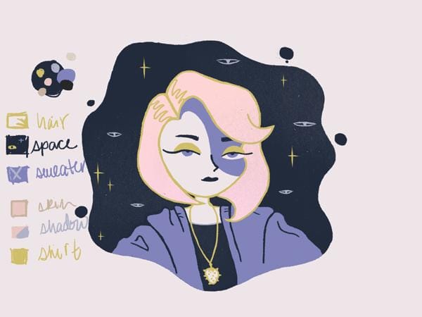 Creepy Animated Self-Portrait - image 2 - student project