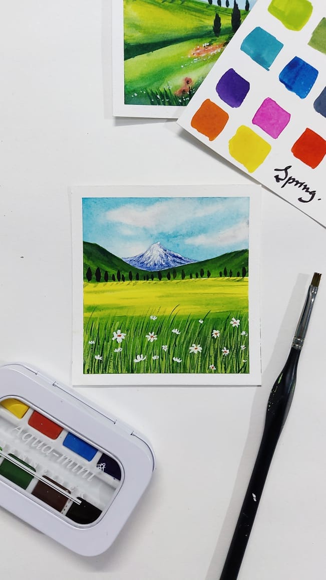 30 days of july! celebrating watercolor month - image 4 - student project