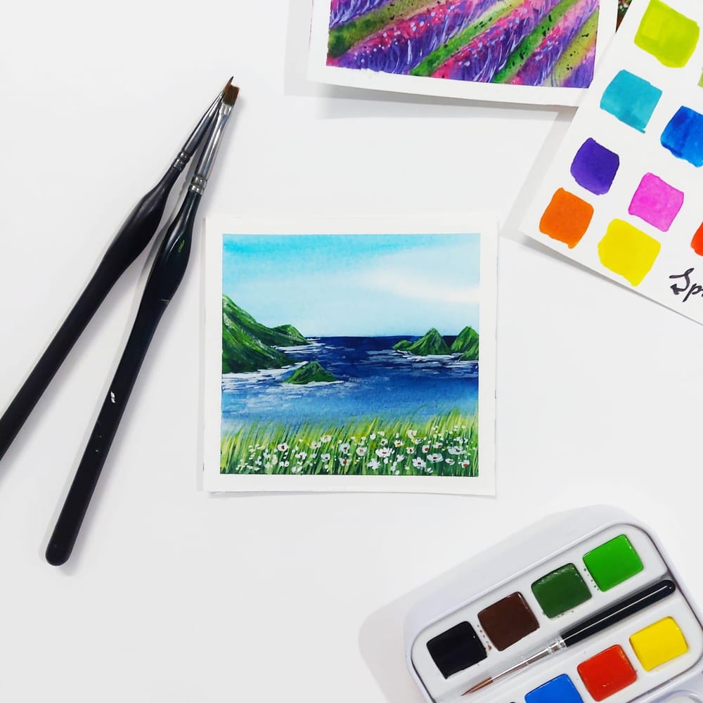 30 days of july! celebrating watercolor month - image 7 - student project
