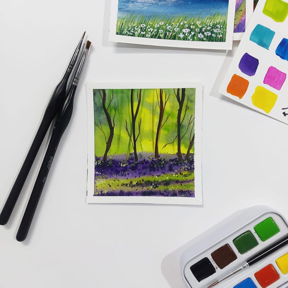 30 days of july! celebrating watercolor month - image 8 - student project