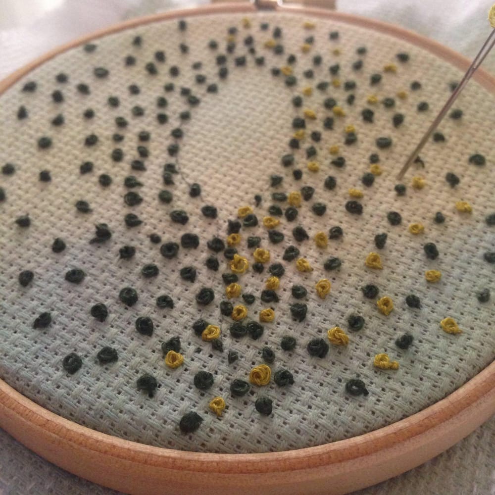 Needle and colourful threads - image 1 - student project