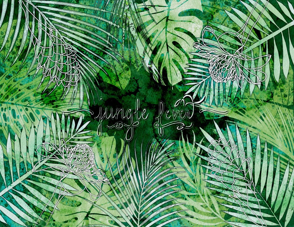 Jungle Fever Negative Painting - image 1 - student project