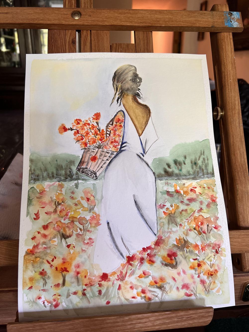 Flower Woman and Cherry Blossom Boats - image 1 - student project