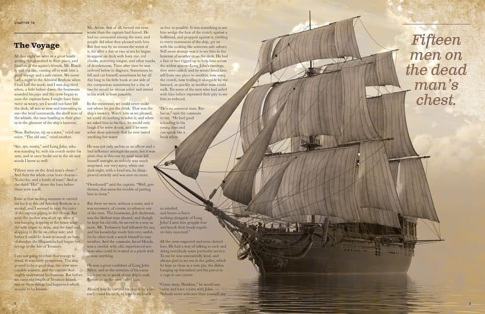 Treasure Island Centre Spread - image 2 - student project