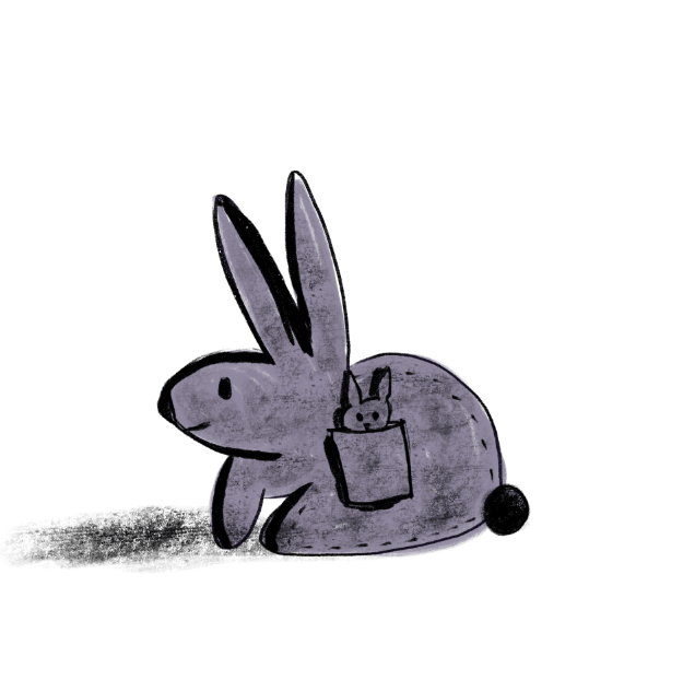 Bunny & Baby Illustration - image 3 - student project