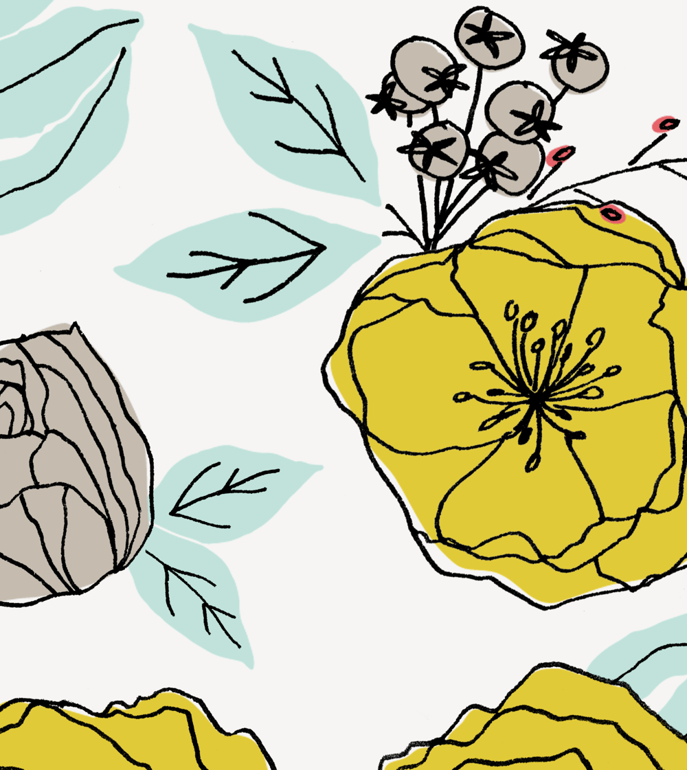 Modern Floral - image 7 - student project