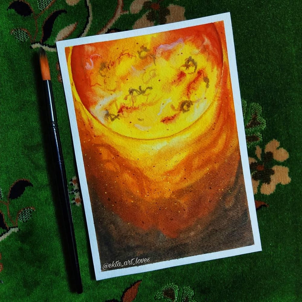 Space Painting - image 2 - student project